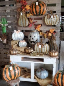 Pumpkin decor