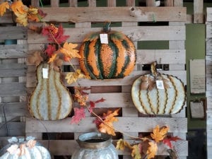 Pumpkin hanging decor